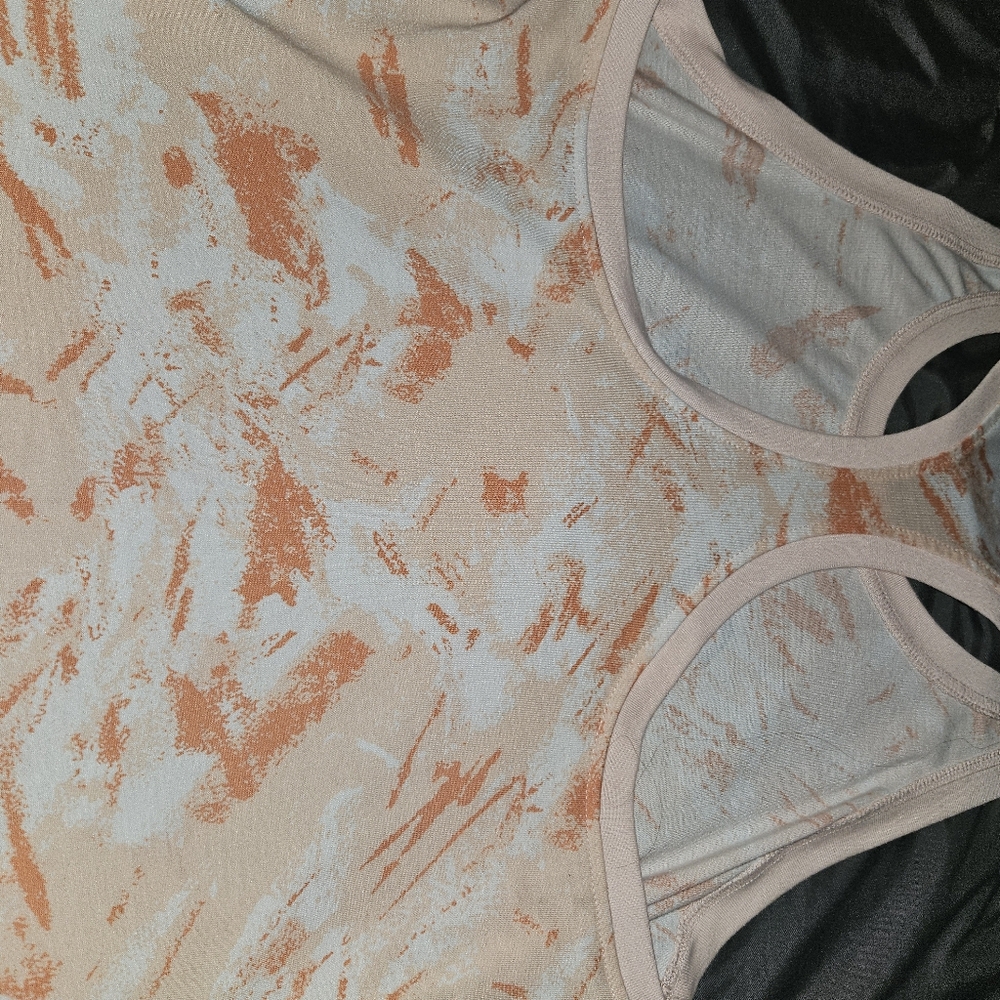 Nike M Racerback Orange Tank Top - Picture 3 of 4